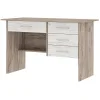 Стол письменный Сити дуб крафт белый/дуб крафт серый