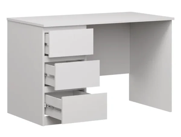 Стол письменный Кастор 3 ящика 116х65 белый