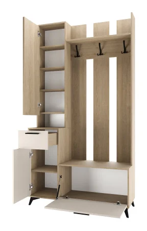 Модуль универсальный Ева 1200 дуб экспрессив/сатин