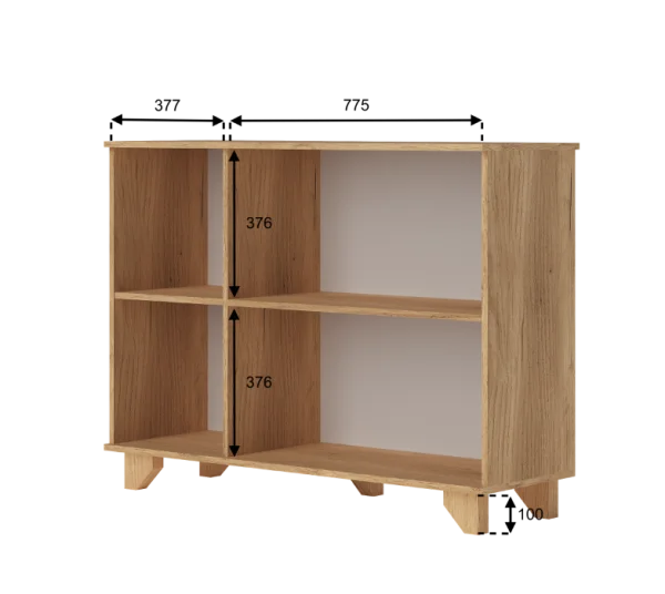 Комод Ньерд 1200 дуб вотан/можжевельник Комод Ньерд 1200 дуб вотан/можжевельник