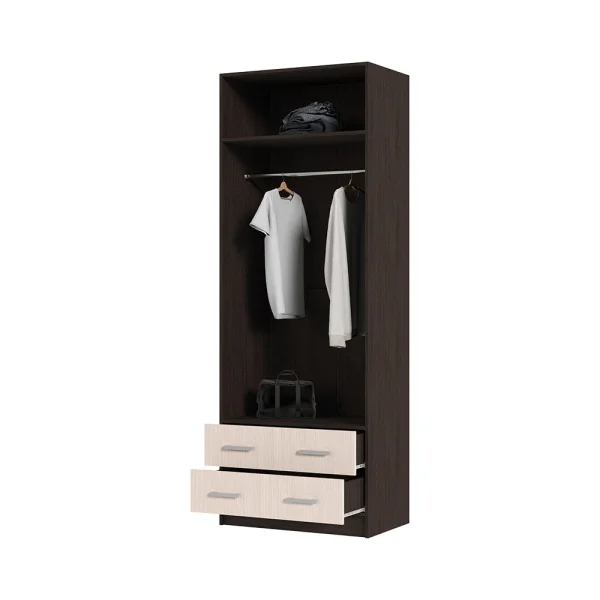 Шкаф 2-х створчатый Гармония ШК-603 М венге/белфорт