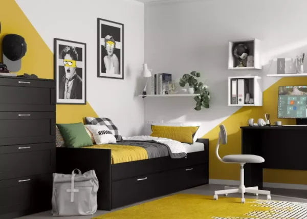 Кровать раздвижная Сириус 80х200 с ящиками венге Кровать раздвижная Сириус 80х200 с ящиками венге