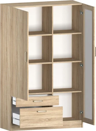 Шкаф 14.12 дуб сонома (серия сонома)