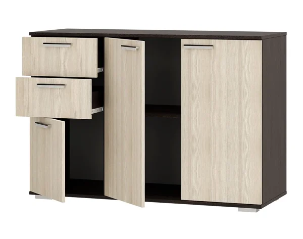 Комод Стандарт №3 венге/лоредо Комод Стандарт №3 венге/лоредо