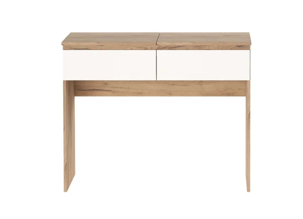 Стол косметический Гретта дуб крафт золотой/белый Стол косметический Гретта дуб крафт золотой/белый