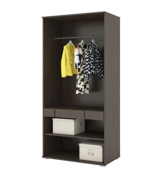 Шкаф Марсель венге/белый глянец