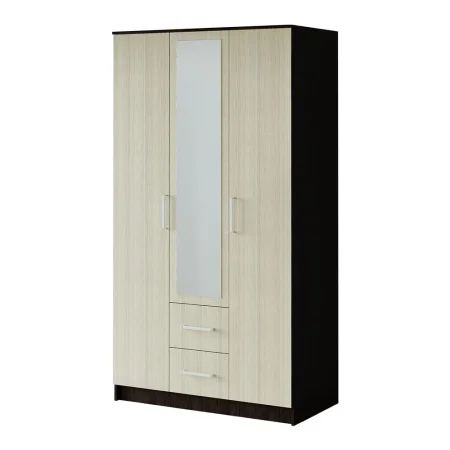 Шкаф 3-х створчатый Фиеста венге/лоредо