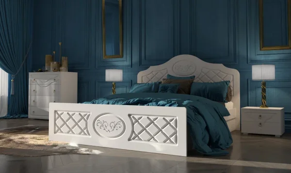 Кровать Престиж 1,6 белый Кровать Престиж 1,6 белый