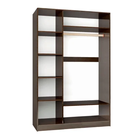 Шкаф 3-створчатый Ненси-2 венге/дуб молочный