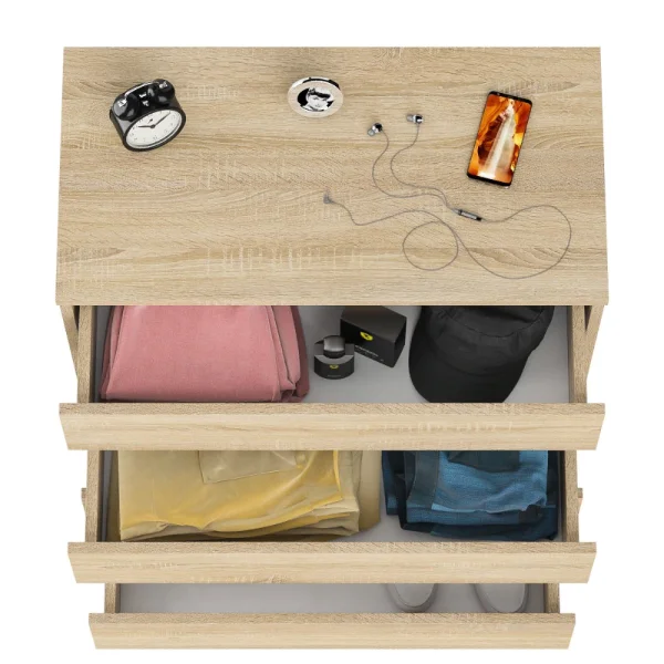 Комод четыре ящика МК 800.4 дуб сонома Комод четыре ящика МК 800.4 дуб сонома