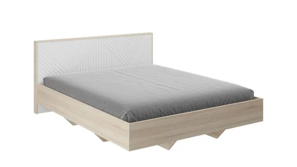 Кровать парящая Копенгаген 160 дуб сонома/белый матовый Кровать парящая Копенгаген 160 дуб сонома/белый матовый