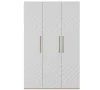 Шкаф 3-х створчатый Копенгаген дуб сонома/белый матовый