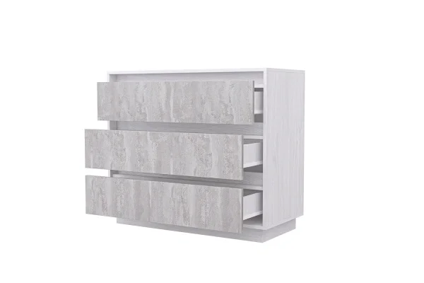 Комод Бетти анкор светлый/бетонный камень