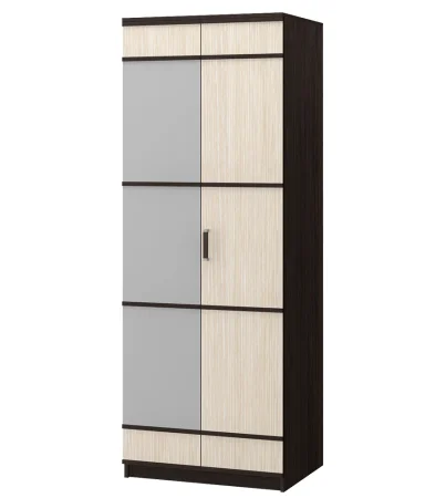 Шкаф плательно-бельевой венге/дуб белфорт