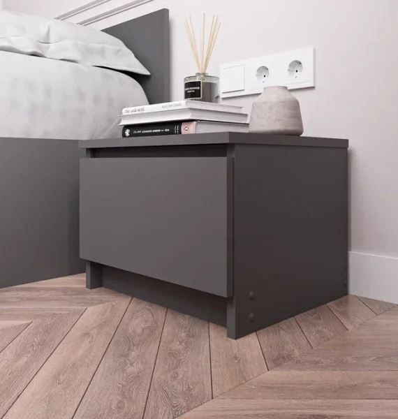 Тумба прикроватная Мори ТПМ 400.1 графит Тумба прикроватная Мори ТПМ 400.1 графит
