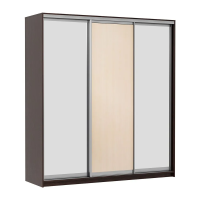 Шкаф-купе Мираж 20.1.1 венге/млечный дуб