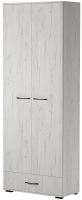 Шкаф Италия ШК1Я-800 дуб крафт белый