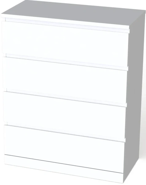 Комод Варма 4 80 х 100 х 40 белый Комод Варма 4 80 х 100 х 40 белый