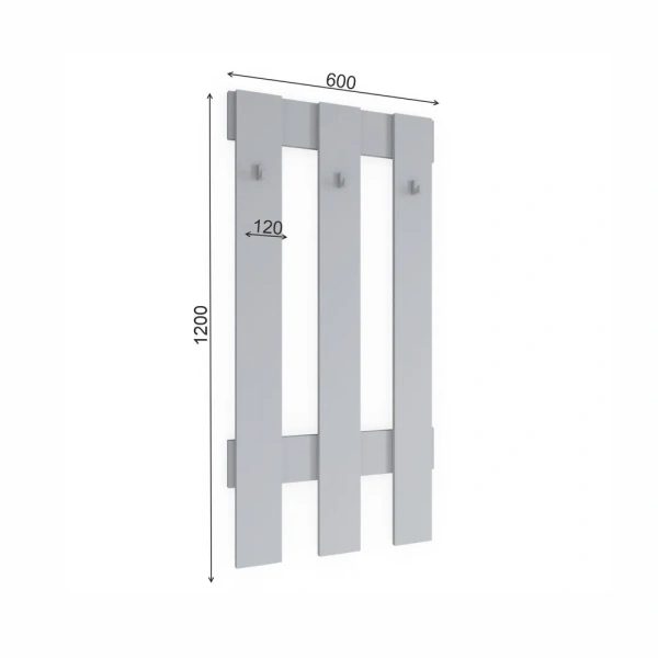 Прихожая Мори вариант 2 белый Прихожая Мори вариант 2 белый