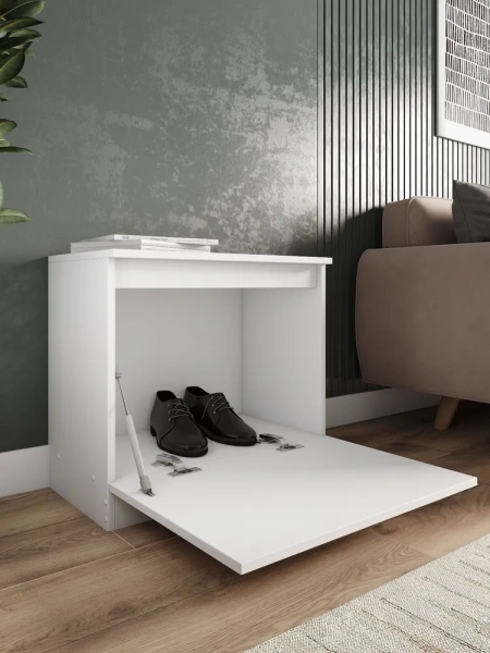 Прихожая Мори вариант 2 белый Прихожая Мори вариант 2 белый