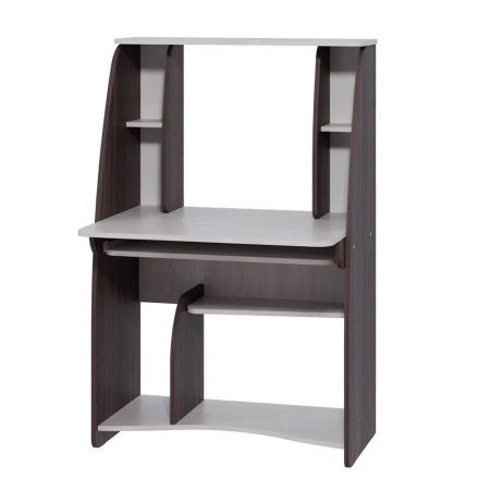 Компьютерный стол СК-3 ясень анкор темный/ясень анкор светлый