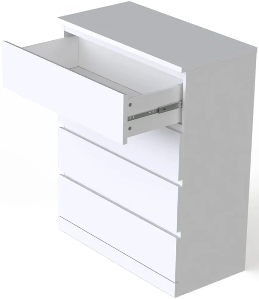 Комод Варма 4 80 х 100 х 40 белый Комод Варма 4 80 х 100 х 40 белый