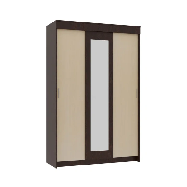 Шкаф-купе Мираж 11 венге/дуб млечный