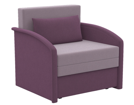 Диван Малыш 750 catania plum/catania mist lavender (микровелюр)