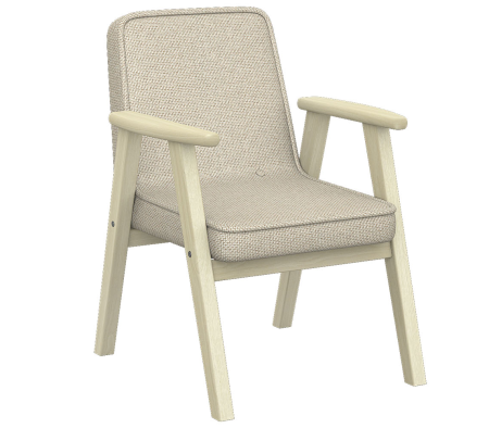 Кресло Ретро SCANDINAVIA swedish beige (рогожка)