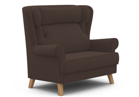 Диван Комфорт-2 catania brown (микровелюр)