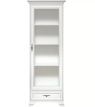 Шкаф-витрина Кентаки REG1W1S белый