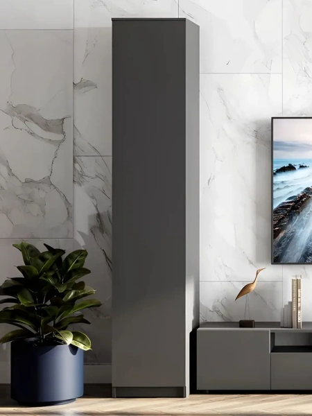 Пенал Денвер графит серый