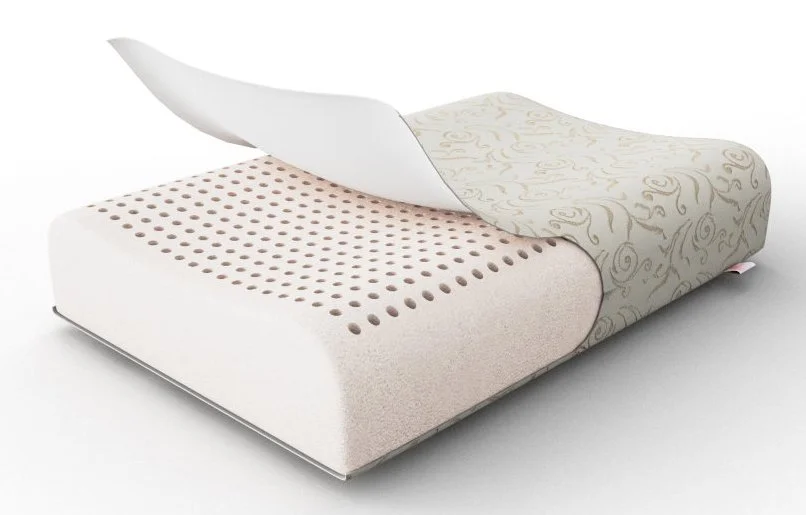 Подушка из латекса Ergopillow фабрики "Аура" купить в Санкт-Петербурге